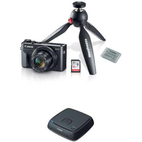 Canon PowerShot G7 X Mark II Digital Camera Video Creator Kit with Connect Station CS100