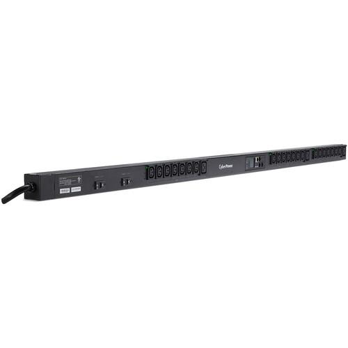 CyberPower PDU81105 24-Outlet Switched Metered-by-Outlet Power Distribution Unit with 10