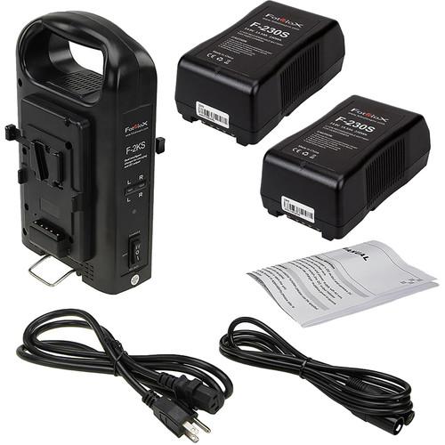 FotodioX Dual Position Battery Charger Kit