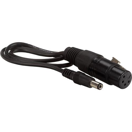 FotodioX Power Adapter Cable - 4-Pin XLRF to 2.1mm Barrel
