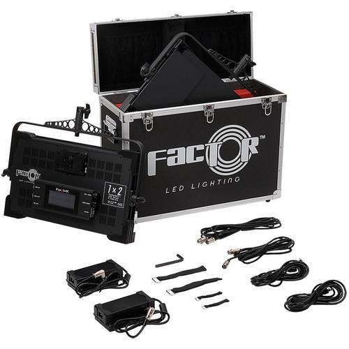 FotodioX Pro Factor 1X2 LED-1380 ASVL Bi-Color Soft 2-Light Kit