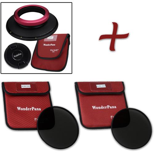 FotodioX WonderPana FreeArc XL Core Unit Kit for Sigma 14mm Art Lens with 186mm Slim, Solid Neutral Density 1.2 and 1.5 Filters