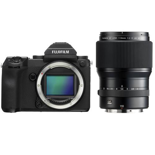 FUJIFILM GFX 50S Medium Format Mirrorless Camera with 110mm Lens Kit
