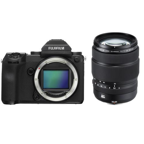 FUJIFILM GFX 50S Medium Format Mirrorless Camera with 32-64mm Lens Kit
