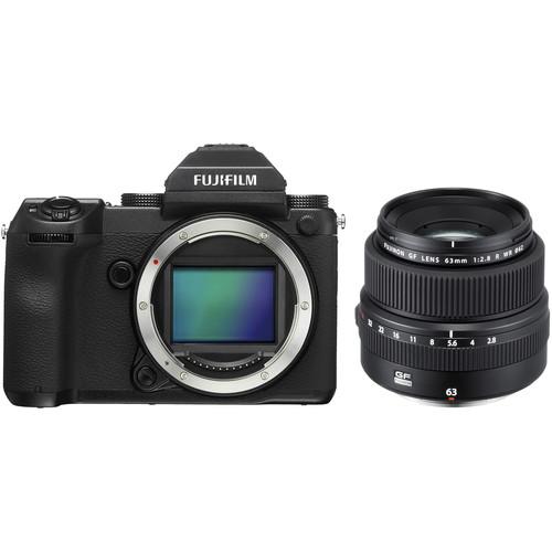FUJIFILM GFX 50S Medium Format Mirrorless Camera with 63mm Lens Kit