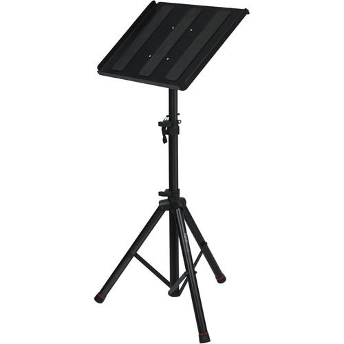 Gator Cases Frameworks Heavy-Duty Adjustable Media Tray with Tripod Stand