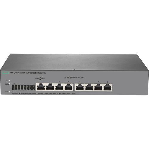 HP 1820-8G 8-Port Layer 2 Rack-Mountable Managed Switch