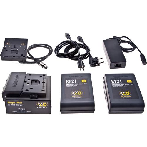 Kino Flo Block KF21 Single Battery System with 2 NiMH Batteries