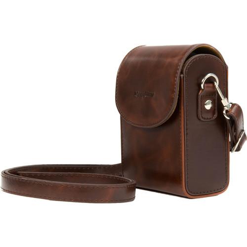 MegaGear Leather Camera Case with Strap for Samsung WB350F