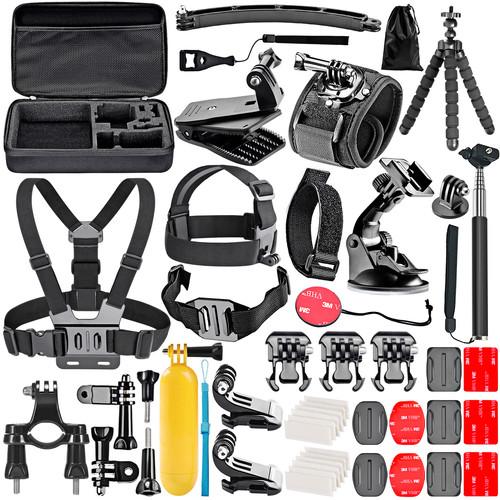 Neewer 50-in-1 Accessory Kit for GoPro, Neewer, 50-in-1, Accessory, Kit, GoPro