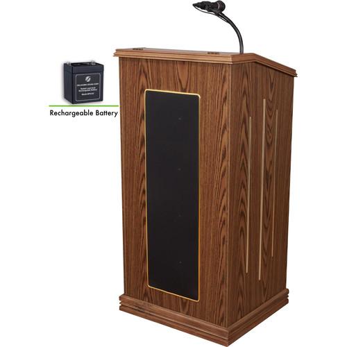 Oklahoma Sound Prestige Lectern And Rechargeable Battery