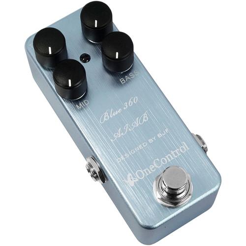 OneControl BJF Series Blue 360 Bass Preamp Amp-In-A-Box Pedal