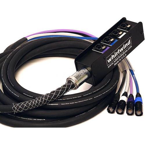Whirlwind 4-Channel Fan To Fan Cat5E Ethercon Snake Cable