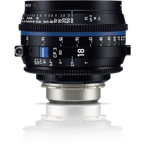 ZEISS CP.3 XD 18mm T2.9 Compact Prime Lens