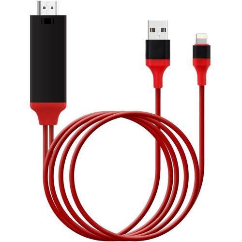 AAXA Technologies Lightning to HDMI Presentation Cable for Apple iPhone iPad