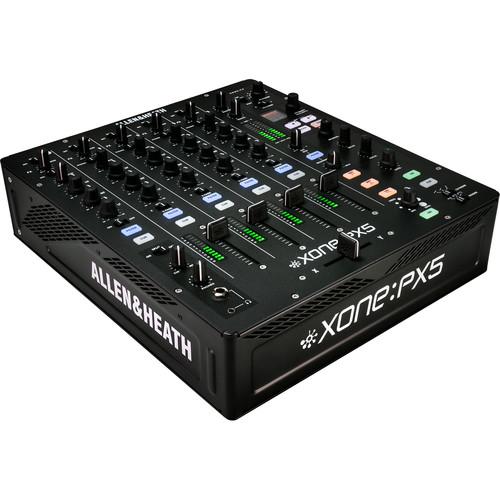 Allen & Heath XONE:PX5 - 4 1 Channel DJ Mixer with Soundcard