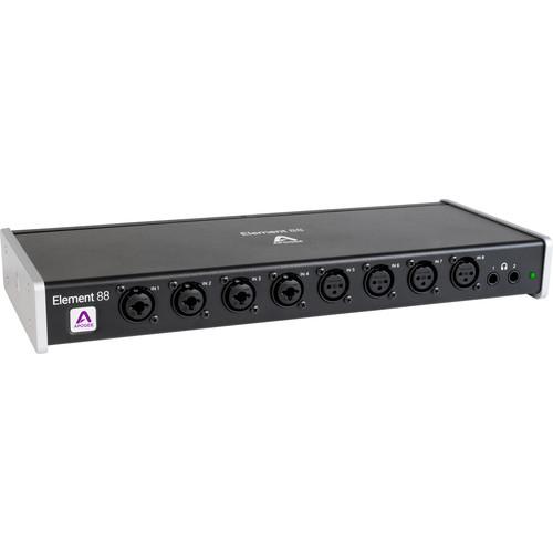 Apogee Electronics Element 88 16x16 Thunderbolt Audio I O Box for Mac