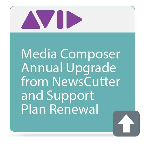 Avid Media Composer Annual Upgrade and Support Plan Renewal From NewsCutter