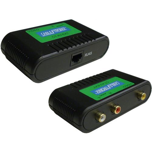 CableTronix Baluns for Composite Video & Stereo Audio Over CAT5e