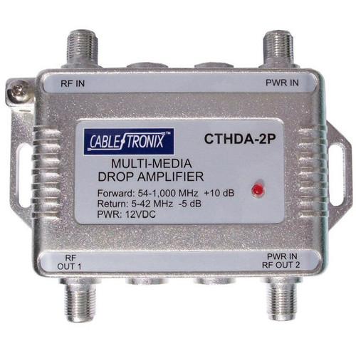 CableTronix CT-HDA-2P 1 GHz Multimedia Drop Amplifier