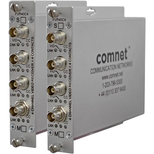 COMNET FVR4C4B Video and Contact Closure Receiver Unit
