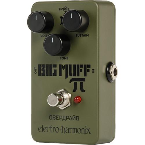 Electro-Harmonix Green Russian Big Muff Distortion Sustain Pedal