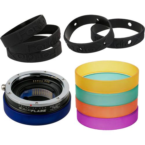 FotodioX ArtFX ColorFlare FUSION Smart AF Adapter for Canon EF EF-S Lens to Sony E-Mount Camera