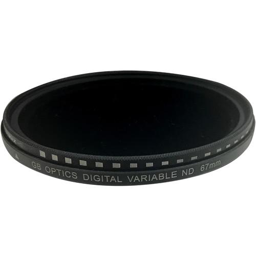 GB Optics 67mm Slim Variable Neutral Density 0.6 to 2.4 Filter