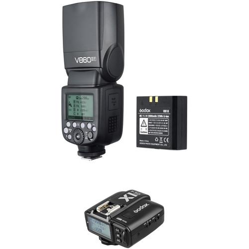 Godox VING V860IIO TTL Li-Ion Flash with X1T-O TTL Trigger Kit for Olympus Panasonic Cameras
