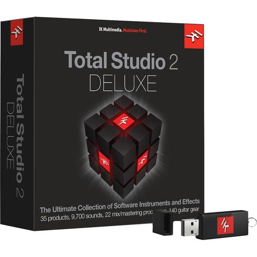 IK Multimedia Total Studio Bundle 2 Deluxe - Software for Audio Production, Mixing & Mastering