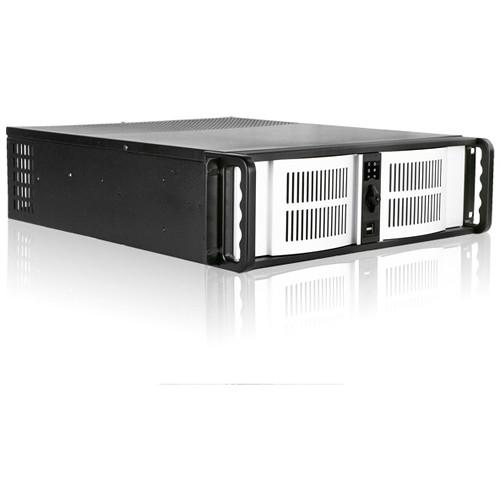 iStarUSA 3 RU Compact Stylish Rackmount Chassis with 7" Touch Screen LCD