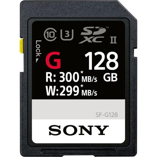 Sony 128GB SF-G Series UHS-II SDXC Memory Card