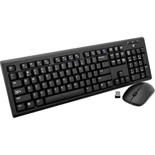 V7 Wireless Keyboard & Mouse Set