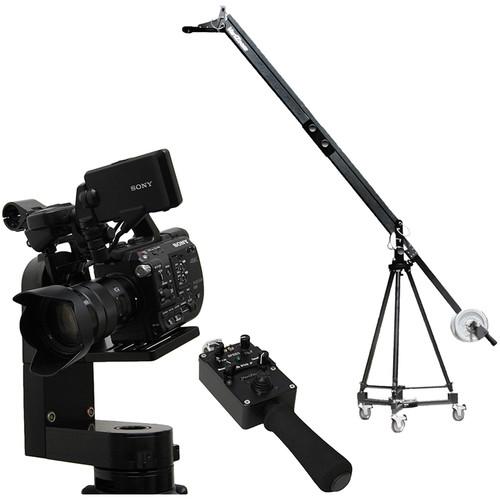 VariZoom VZQJ-CPM5 QuickJib Camera Crane & CinemaPro Micro K5 Remote Head System