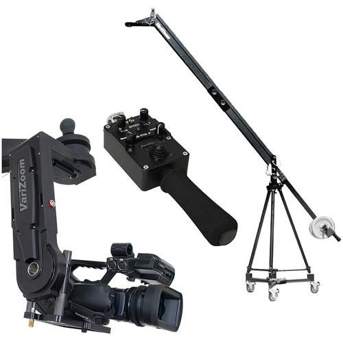 VariZoom VZQJ2K-CPJ5 QuickJib Camera Crane & CinemaPro Jr K5 Remote Head System