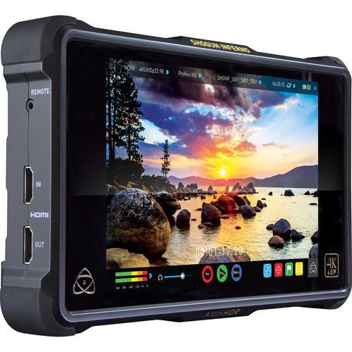 Atomos Shogun Inferno 7" 4K HDMI Quad 3G-SDI 12G-SDI Recording Monitor