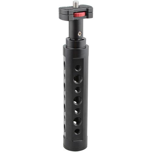 CAMVATE Cheese Handle Grip Micro Rod Mount Stabilizer with 1 4" & 3 8" Thread for Light Monitor