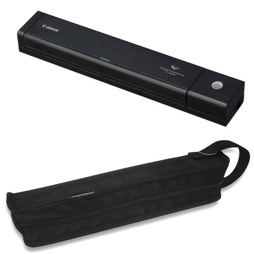 Canon imageFORMULA P-208II Scan-tini Personal Document Scanner with Carrying Case Kit