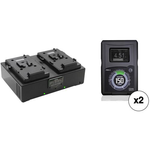Core SWX Two HyperCore 150 Batteries & Fleet Dual Charger Kit
