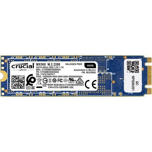 Crucial 500GB MX500 M.2 Internal SSD