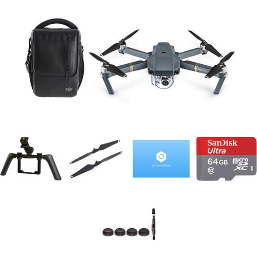 DJI Mavic Pro Fly More Combo with Care Refresh and Accessories