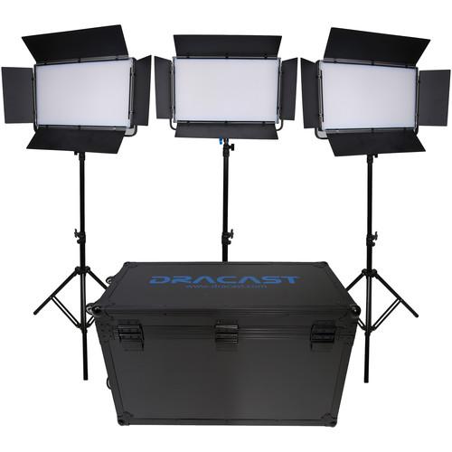 Dracast LED2000 Kala Daylight LED 3-Light Kit