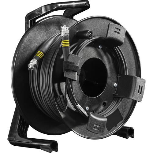 FieldCast 4Core Single-Mode Fiber Optic Cable on Winding Drum