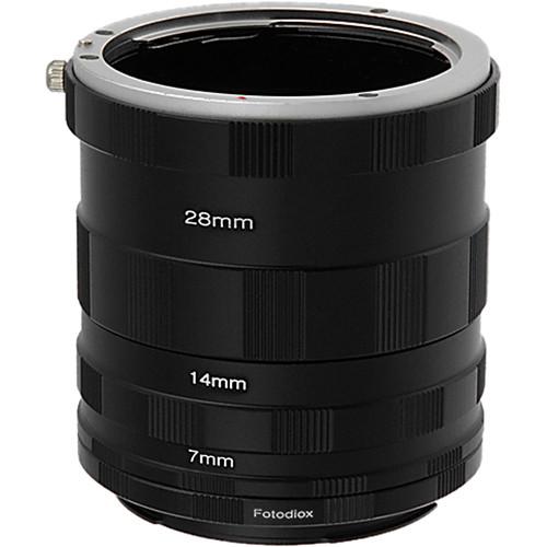 FotodioX Macro Extension Tube Set for Canon EOS Cameras: for Extreme Close-Up Photography