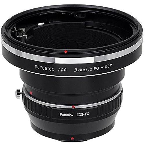 FotodioX Pro Mount Adapter for Bronica GS-1 PG Lens to Fujifilm X-Mount Camera