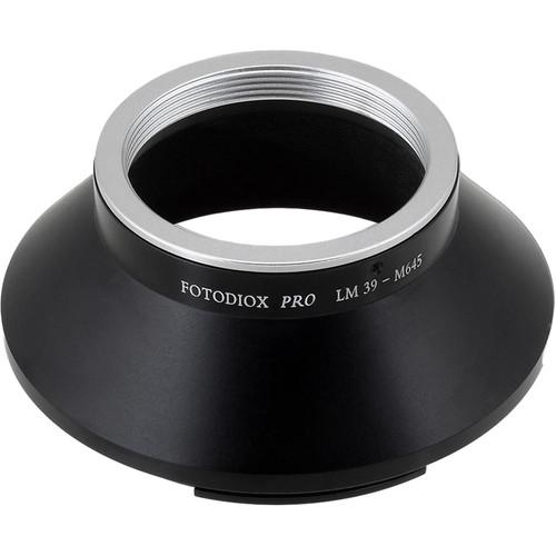 FotodioX Pro Mount Adapter for Leica M39 L39 Visoflex Lens to Mamiya 645 Camera