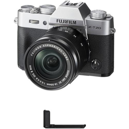 FUJIFILM X-T20 Mirrorless Camera with XC 16-50mm f 3.5-5.6 OIS II Lens and Grip Kit
