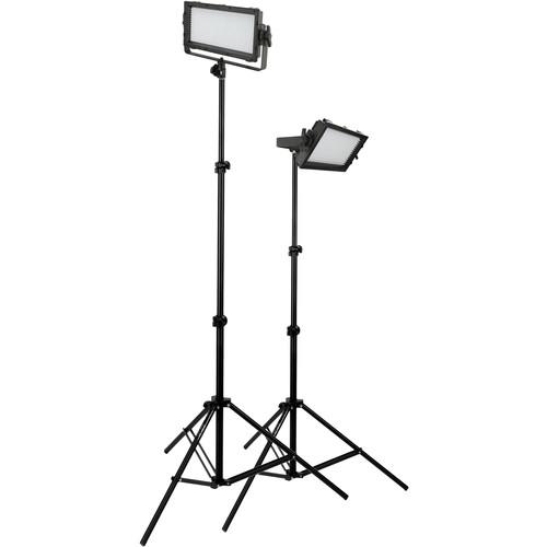 Genaray SpectroLED Essential 500 Daylight 2-Light Kit with Battery and Stand