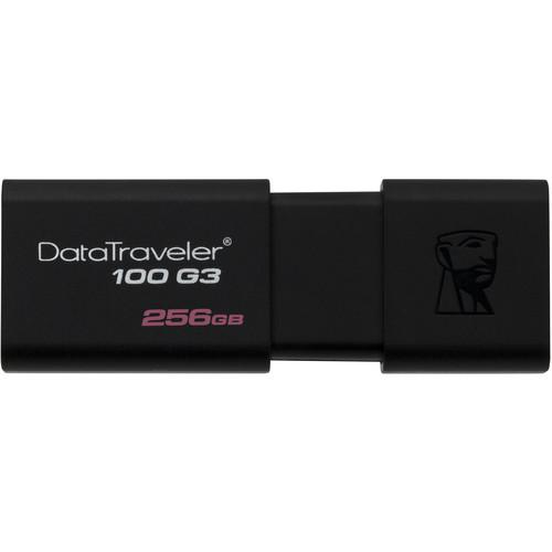Kingston 256GB Data Traveler 100 G3 USB 3.0 Flash Drive