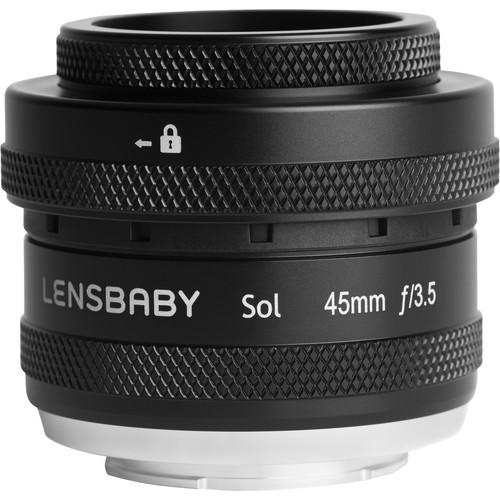 Lensbaby Sol 45mm f 3.5 Lens for Fuji X Cameras